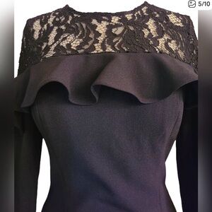 Eliza. J. Size 4 black dress